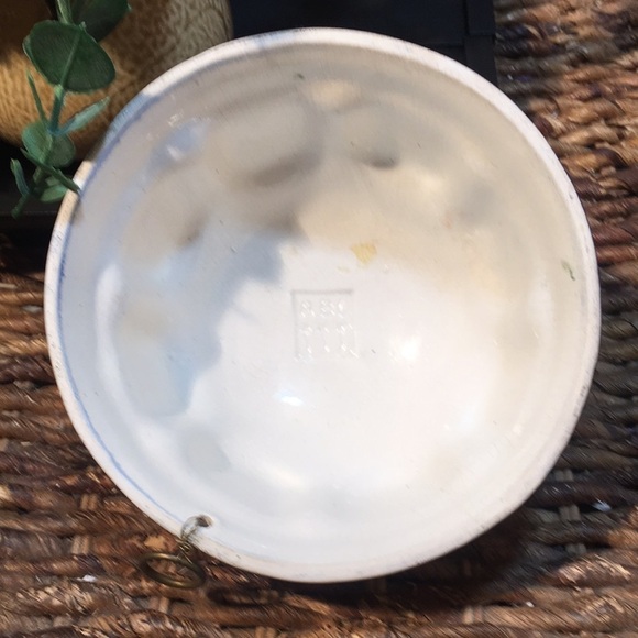 Vintage hand painted ABC Bassano ceramic Bundt cake mold - Picture 3 of 6